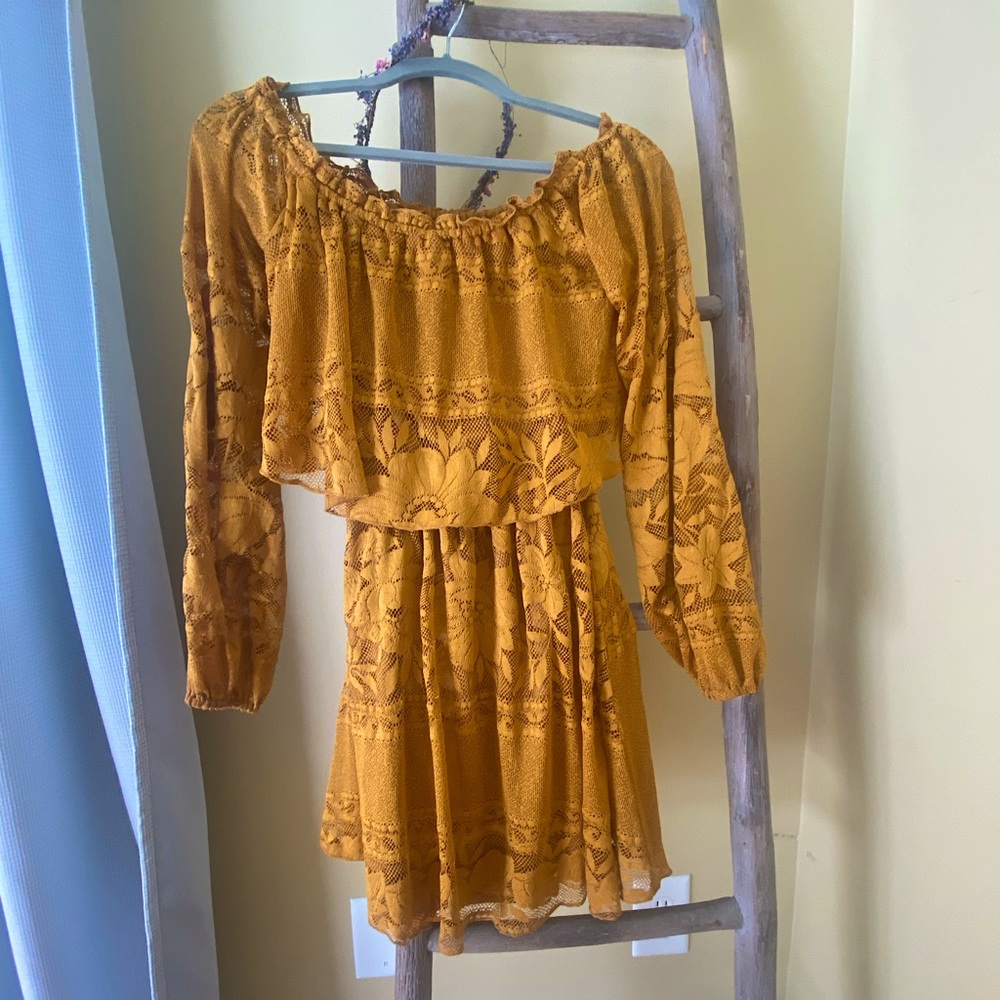 Off-the-shoulder Show Me Your Mumu dress